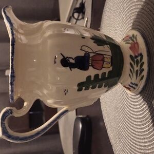 Blue Ridge China Pitcher French Peasant